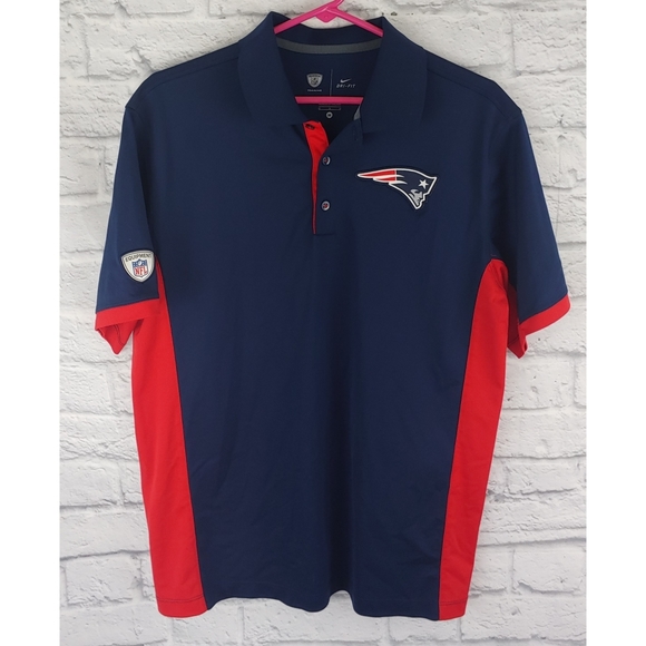 Nike Other - Nike New England Patriots NFL Dri-Fit Polo, Medium